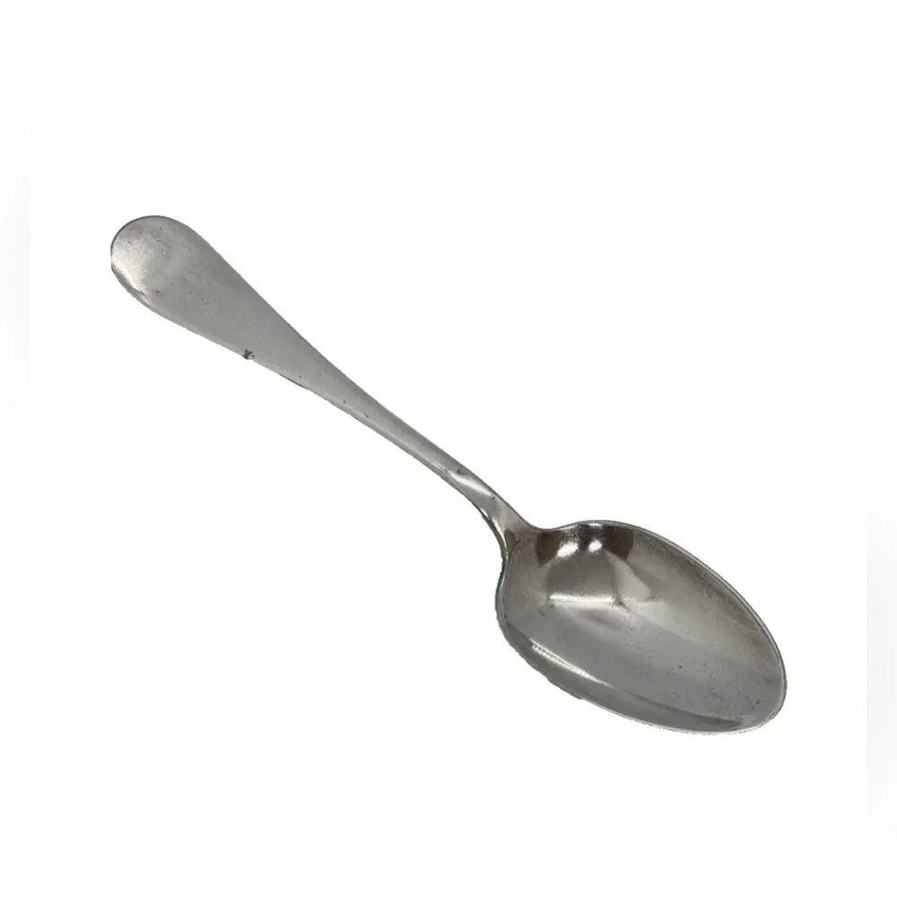 1850 Rogers & Bro 6” Silver Plate Teaspoon Windsor Pattern No Monogram Antique